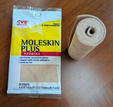 Photo of free Adhesive moleskin (Bolton, MA) #1