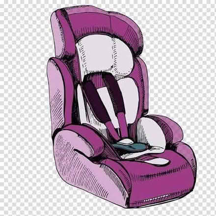 Photo of Car seat with harness for 18month + (Hest Bank LA2) #1