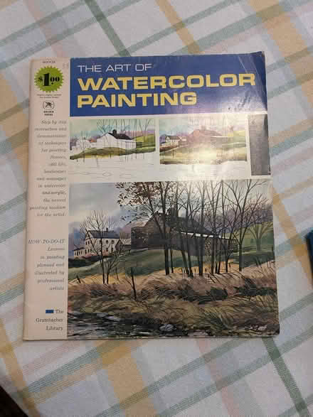 Photo of free CD-RWs, Watercolor Painting (Prospect Park, PA) #2