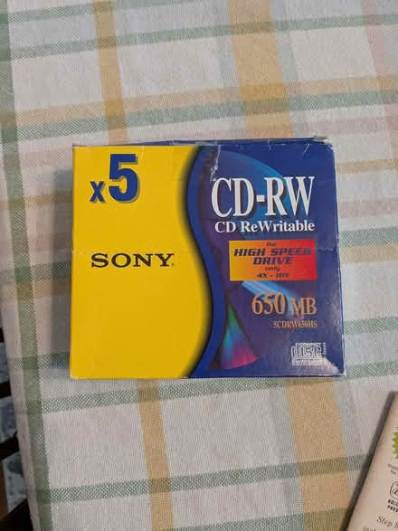 Photo of free CD-RWs, Watercolor Painting (Prospect Park, PA) #1