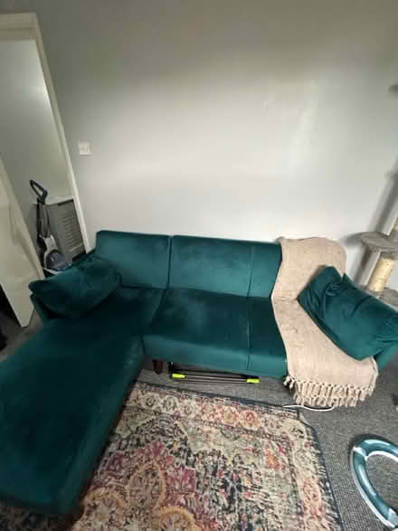 Photo of free L shape click clack sofa bed (Old Heath CO2) #1