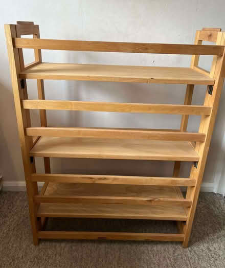 Photo of free Folding bookcase (Riverside B98) #2