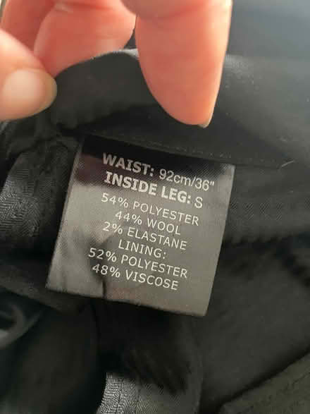 Photo of free Men’s black formal suit (Coulsdon, nr, train station) #3