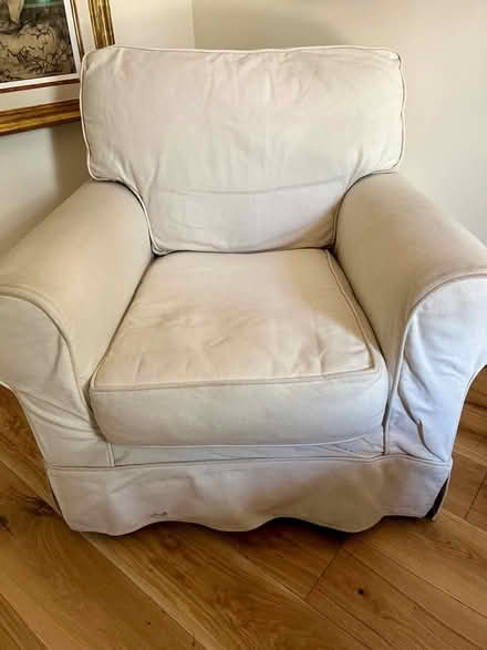 Photo of free Very comfortable cream armchair (Notting Dale W11) #1