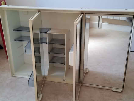 Photo of free Bathroom cabinet (Barnard's Green WR14) #1