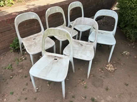Photo of free 6 garden chairs (KT70) #2