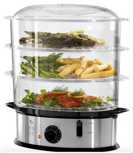 Photo of Three tier electric food steamer (Writtle CM1) #1