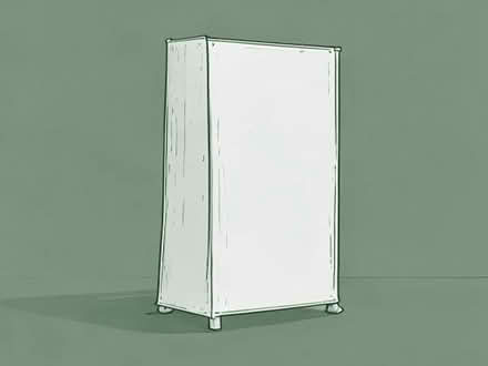 Photo of A cream coloured portable room divider (Bedford Park MK40) #1