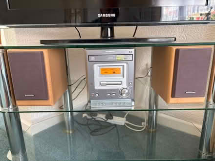 Photo of free Panasonic bookshelf hifi. (Cuffley EN6) #1