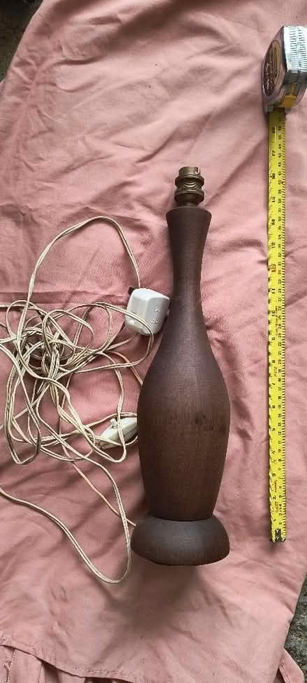 Photo of free Wooden lamp base (Malvern Link WR14) #1