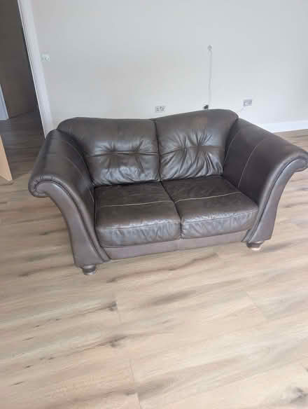 Photo of free Leather sofa and chairs (Benington SG2) #1