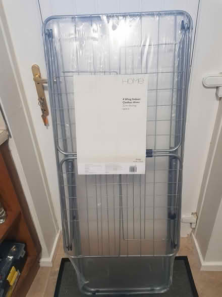 Photo of free 4 wing indoor clothes airer (Northallerton DL7 8TU) #2