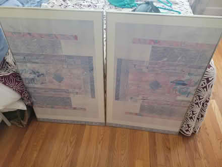 Photo of free Vintage 80's Metal Framed Art (Revere, near Malden) #1