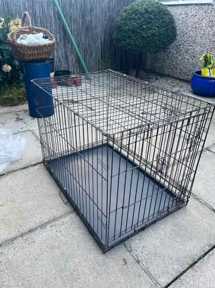 Photo of free Dog crate (LS29 Burley in Wharfedale) #2