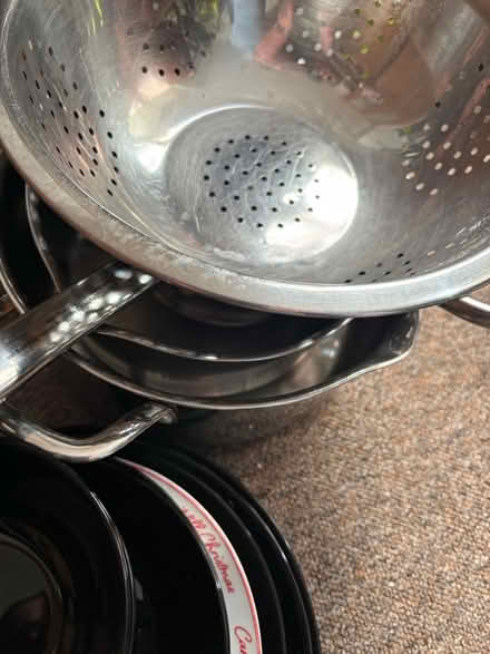 Photo of free Saucepans and colander (Eastbourne BN21) #2