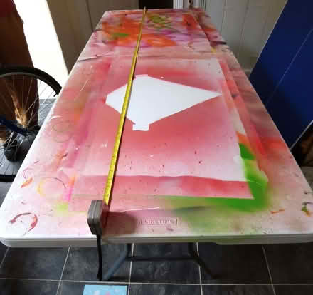 Photo of free Collapsible plastic table (Jesmond NE2) #1