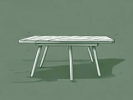 Photo of steel rectangle table for BBQ-ing (Moorlands LA1) #1