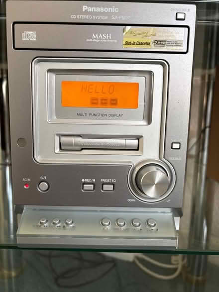 Photo of free Panasonic bookshelf hifi. (Cuffley EN6) #2