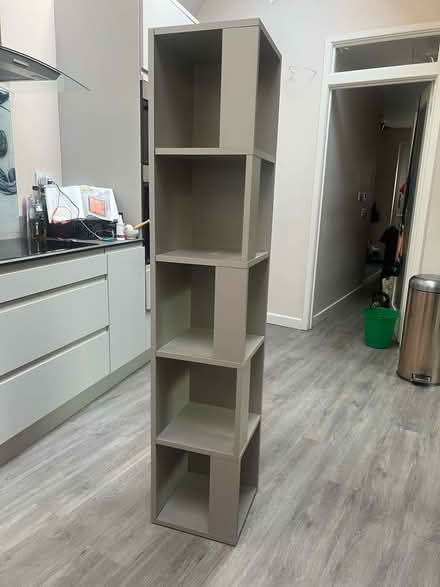 Photo of free 5ft 2 corner book/cd/dvd corner cabinet (Ledbury HR8) #2