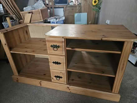 Photo of free Wooden cabinet with seat (Ol7) #2