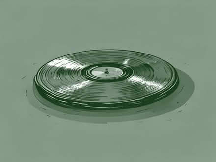 Photo of old vinyl vintage records (Pillows Green GL19) #1