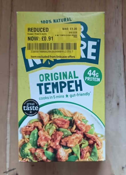 Photo of free 1 x Better Nature Tempeh (200g) - BB 17/7/26 - BB (Primrose LA1) #1