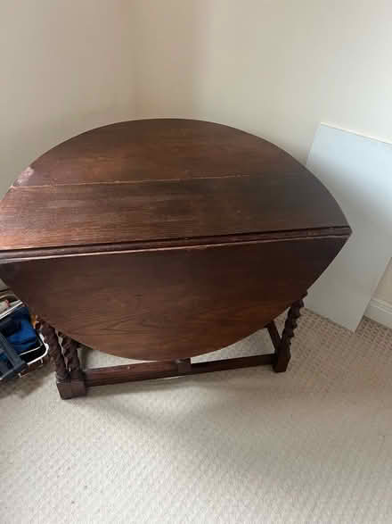 Photo of free Antique oak table (Ledbury HR8) #2