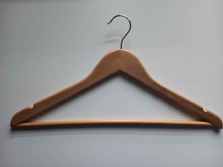 Photo of free Wooden hangers (Knaphill GU21) #1