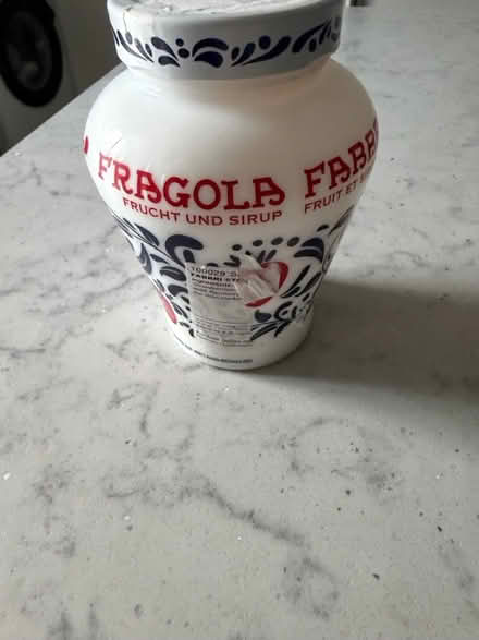 Photo of free Ornamental Fragola Fabbri Jar 600g (Upminster Bridge RM14) #2