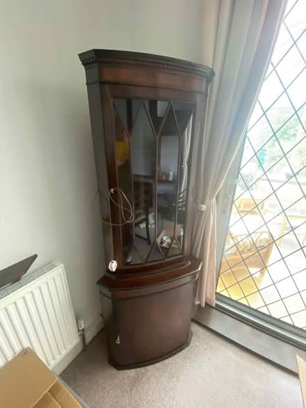 Photo of free Corner display cabinet (Beauchief S8) #2
