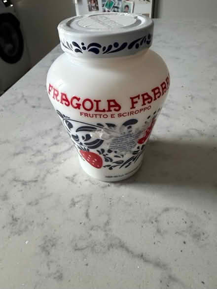 Photo of free Ornamental Fragola Fabbri Jar 600g (Upminster Bridge RM14) #1
