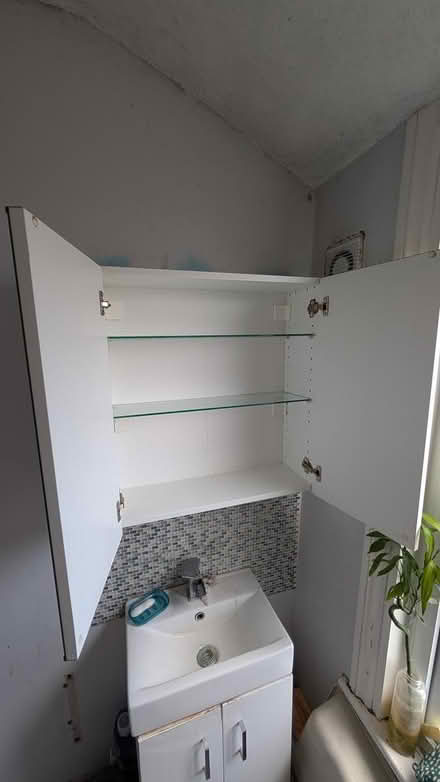 Photo of free IKEA bathroom mirror cabinet (W7, Grosvenor Road) #2