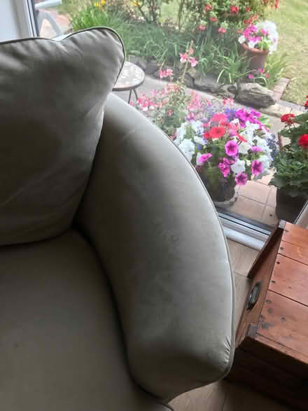 Photo of free Beige cuddle chair (Dawlish) #4