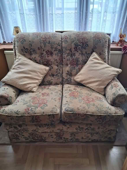 Photo of free Two seater Parker Knoll sofa (Hornchurch RM14) #1