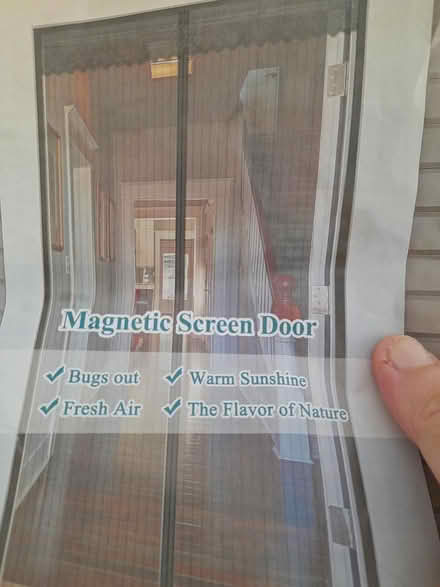 Photo of free White Fly Screen for Patio Doors (North Bristol BS16 (near UWE)) #1
