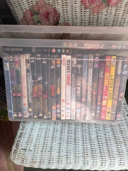 Photo of free Box of 25 dvds various titles (Dagenham RM9) #1