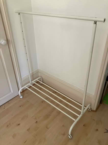 Photo of free IKEA clothes rail with wheels (E11 Leytonstone) #1