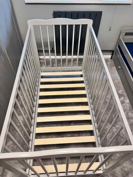 Photo of free Baby cot with mattress (Airport Junction UB8) #3
