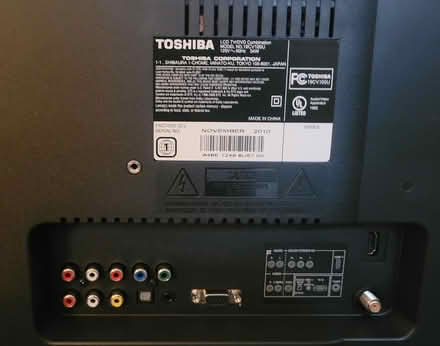 Photo of free Toshiba 19" LCD TV/DVD Combination (San Rafael/Montecito Area) #4
