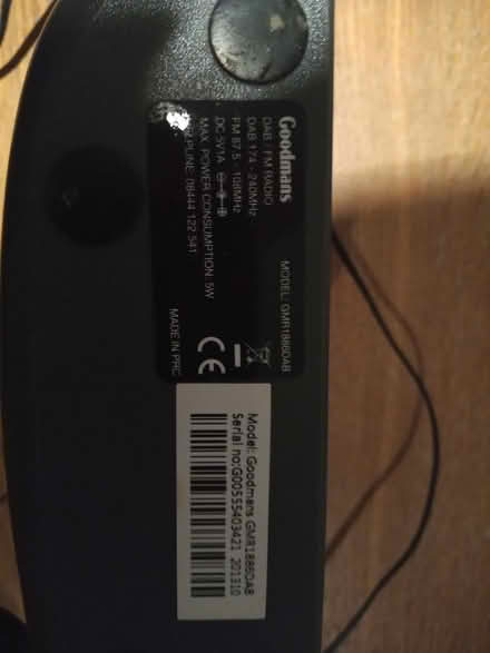 Photo of free Goodmans digital radio (Sheffield centre S1) #3