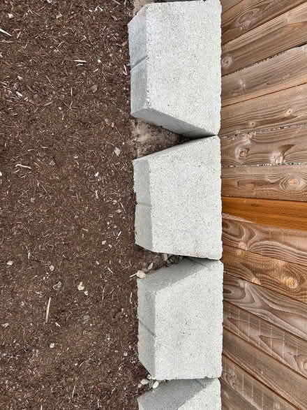 Photo of Solid Cement Retaining wall blocks (Burien (shorewood)) #2