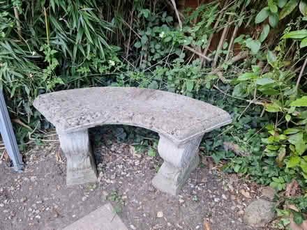 Photo of free Concrete bench (Crewkerne) #2