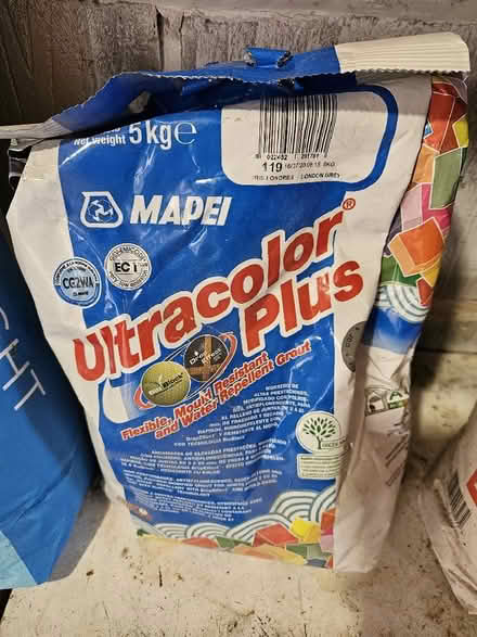 Photo of free Mapei London grey grout (New Longton PR4) #1