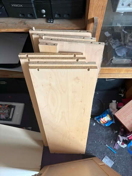 Photo of free Tall shelf and cupboard (Lillington CV32) #2