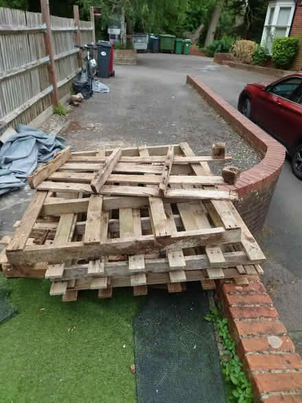 Photo of free 4 old pallets (RG4) #1