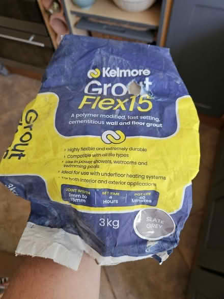 Photo of free Grey grout (New Longton PR4) #1