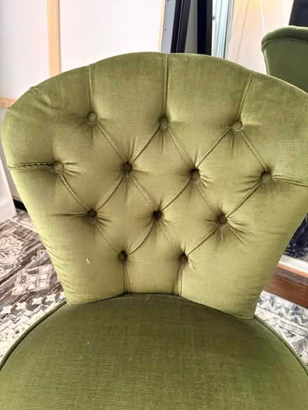 Photo of free Upholstered Green Chair (Maidenhead SL6) #3