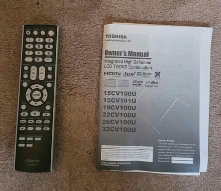 Photo of free Toshiba 19" LCD TV/DVD Combination (San Rafael/Montecito Area) #2