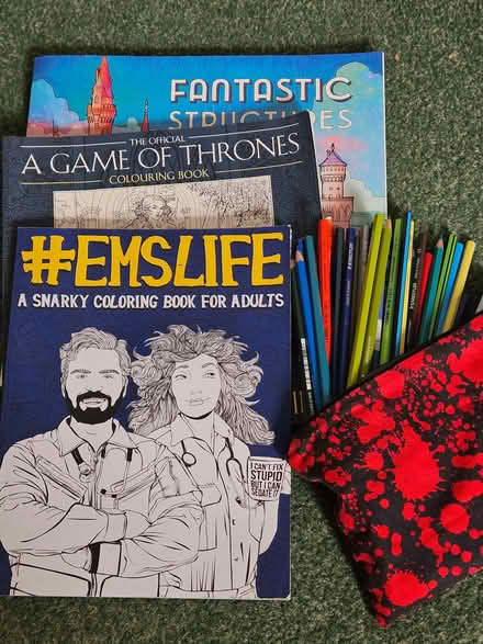 Photo of free Colouring books & pencils (Radford Semele CV31) #1