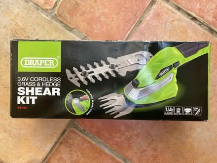 Photo of free Draper Cordless Grass & Hedge Shear Kit (Downend BS16) #1